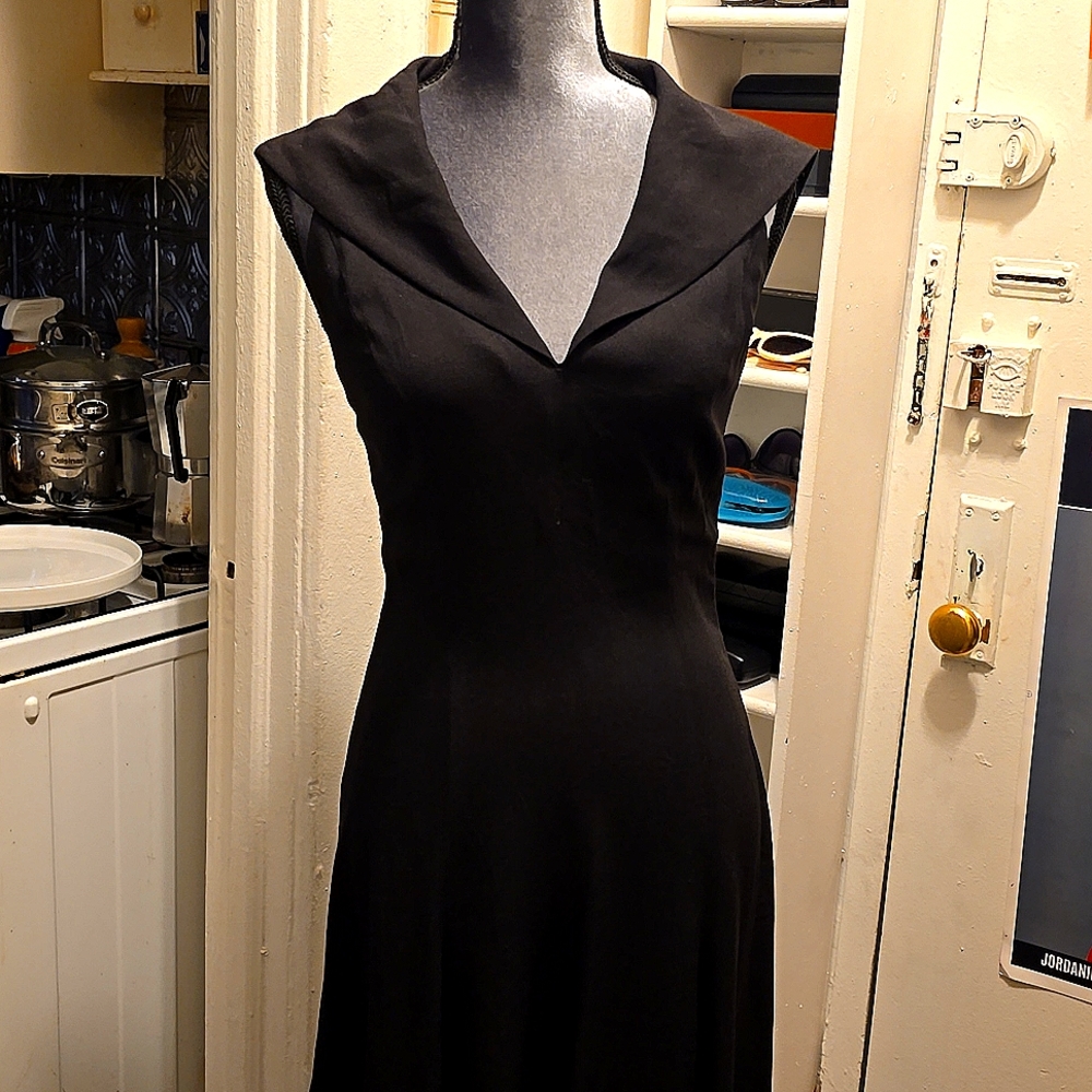 Normal tamale size 42 black dress vintage